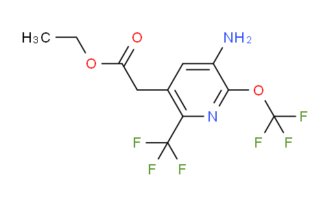 AM19329 | 1803949-85-0 | Ethyl 3-amino-2-(trifluoromethoxy)-6-(trifluoromethyl)pyridine-5-acetate