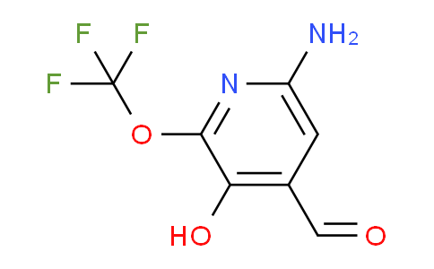 6-Amino-3-hydroxy-2-(trifluoromethoxy)pyridine-4-carboxaldehyde