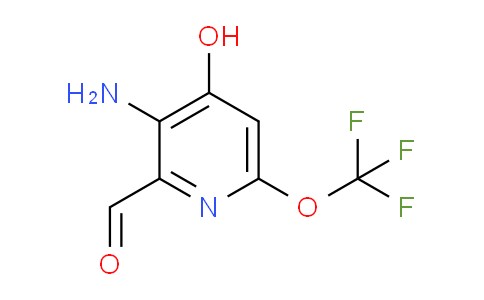 3-Amino-4-hydroxy-6-(trifluoromethoxy)pyridine-2-carboxaldehyde