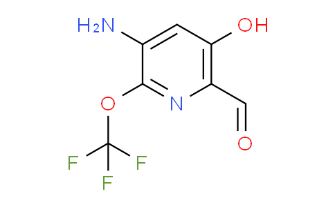 3-Amino-5-hydroxy-2-(trifluoromethoxy)pyridine-6-carboxaldehyde