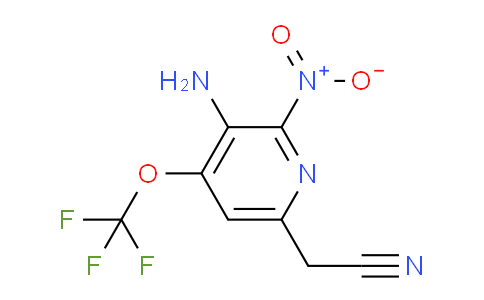 AM193313 | 1804540-92-8 | 3-Amino-2-nitro-4-(trifluoromethoxy)pyridine-6-acetonitrile
