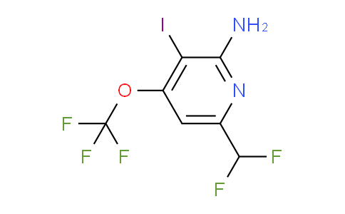 AM193318 | 1804023-53-7 | 2-Amino-6-(difluoromethyl)-3-iodo-4-(trifluoromethoxy)pyridine
