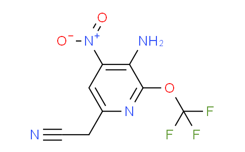 AM193323 | 1804605-54-6 | 3-Amino-4-nitro-2-(trifluoromethoxy)pyridine-6-acetonitrile