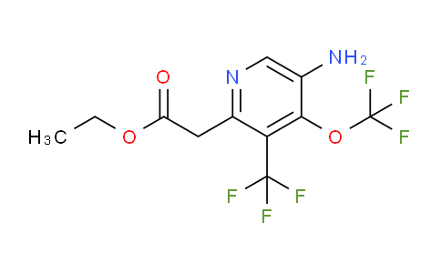 AM19333 | 1804027-16-4 | Ethyl 5-amino-4-(trifluoromethoxy)-3-(trifluoromethyl)pyridine-2-acetate