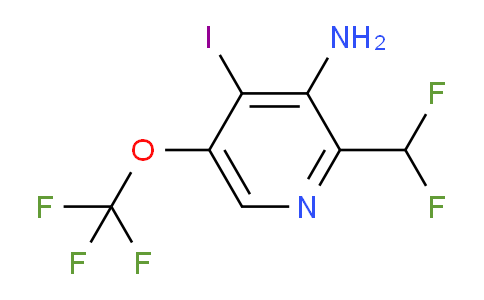 AM193330 | 1803983-19-8 | 3-Amino-2-(difluoromethyl)-4-iodo-5-(trifluoromethoxy)pyridine