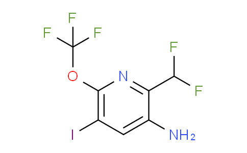 AM193333 | 1804604-84-9 | 3-Amino-2-(difluoromethyl)-5-iodo-6-(trifluoromethoxy)pyridine