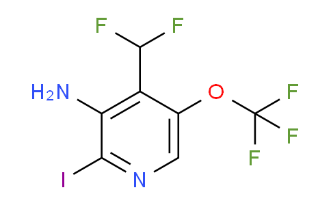 AM193339 | 1803532-19-5 | 3-Amino-4-(difluoromethyl)-2-iodo-5-(trifluoromethoxy)pyridine