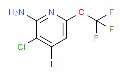 2-Amino-3-chloro-4-iodo-6-(trifluoromethoxy)pyridine