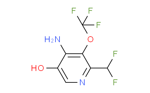 AM193342 | 1806014-04-9 | 4-Amino-2-(difluoromethyl)-5-hydroxy-3-(trifluoromethoxy)pyridine
