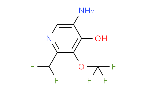 AM193348 | 1806014-08-3 | 5-Amino-2-(difluoromethyl)-4-hydroxy-3-(trifluoromethoxy)pyridine