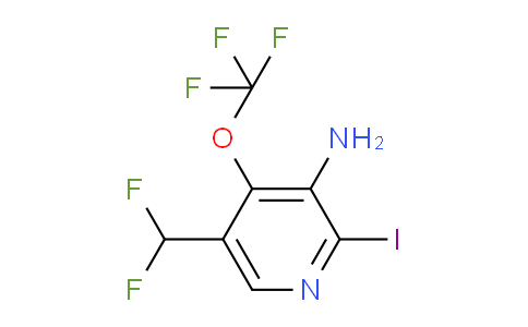AM193352 | 1803660-24-3 | 3-Amino-5-(difluoromethyl)-2-iodo-4-(trifluoromethoxy)pyridine