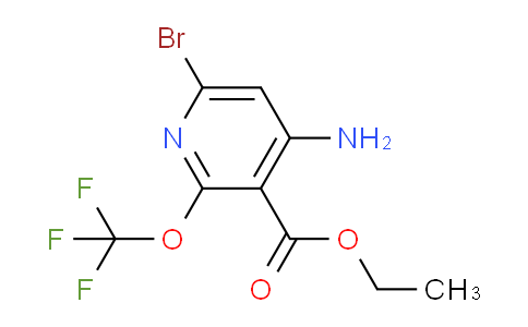 Ethyl 4-amino-6-bromo-2-(trifluoromethoxy)pyridine-3-carboxylate