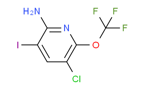 2-Amino-5-chloro-3-iodo-6-(trifluoromethoxy)pyridine
