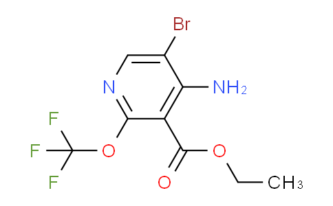 Ethyl 4-amino-5-bromo-2-(trifluoromethoxy)pyridine-3-carboxylate