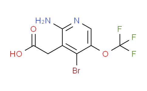 AM193381 | 1803918-45-7 | 2-Amino-4-bromo-5-(trifluoromethoxy)pyridine-3-acetic acid