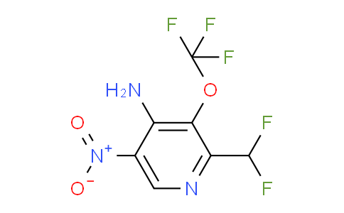 AM193389 | 1804390-91-7 | 4-Amino-2-(difluoromethyl)-5-nitro-3-(trifluoromethoxy)pyridine