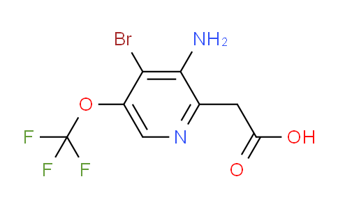 AM193401 | 1806178-84-6 | 3-Amino-4-bromo-5-(trifluoromethoxy)pyridine-2-acetic acid