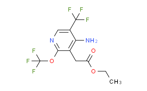 AM19344 | 1803950-12-0 | Ethyl 4-amino-2-(trifluoromethoxy)-5-(trifluoromethyl)pyridine-3-acetate