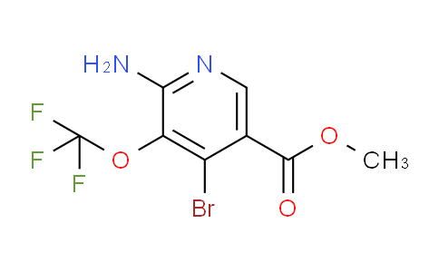 AM193444 | 1804455-87-5 | Methyl 2-amino-4-bromo-3-(trifluoromethoxy)pyridine-5-carboxylate