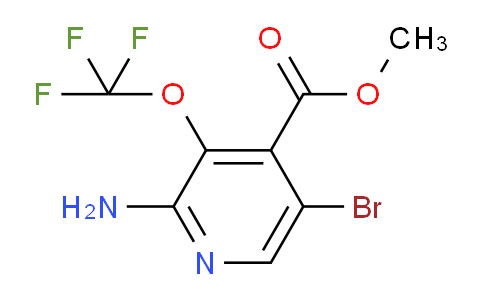 AM193446 | 1803446-38-9 | Methyl 2-amino-5-bromo-3-(trifluoromethoxy)pyridine-4-carboxylate