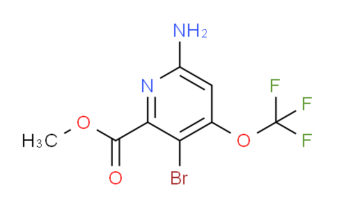 AM193449 | 1803633-08-0 | Methyl 6-amino-3-bromo-4-(trifluoromethoxy)pyridine-2-carboxylate
