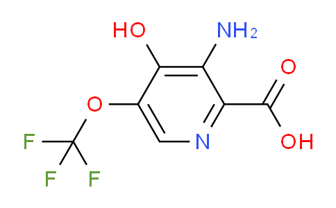 3-Amino-4-hydroxy-5-(trifluoromethoxy)pyridine-2-carboxylic acid