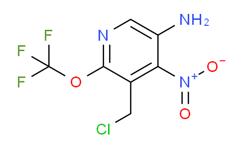 5-Amino-3-(chloromethyl)-4-nitro-2-(trifluoromethoxy)pyridine