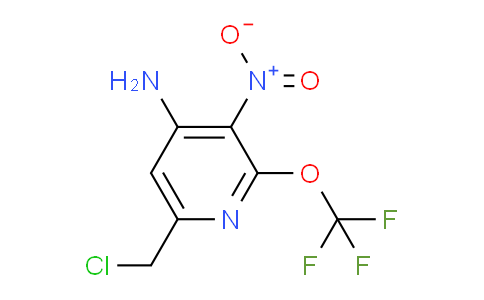4-Amino-6-(chloromethyl)-3-nitro-2-(trifluoromethoxy)pyridine