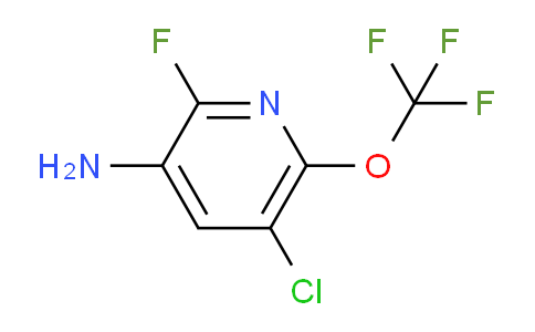 3-Amino-5-chloro-2-fluoro-6-(trifluoromethoxy)pyridine