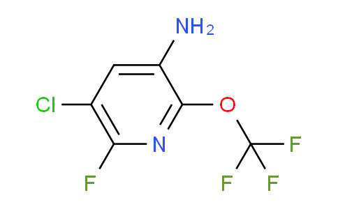 3-Amino-5-chloro-6-fluoro-2-(trifluoromethoxy)pyridine