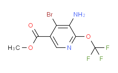 AM193465 | 1803544-18-4 | Methyl 3-amino-4-bromo-2-(trifluoromethoxy)pyridine-5-carboxylate