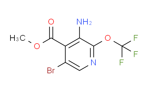 AM193469 | 1806178-24-4 | Methyl 3-amino-5-bromo-2-(trifluoromethoxy)pyridine-4-carboxylate