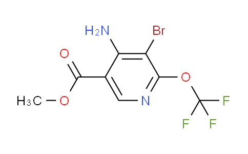 AM193477 | 1803446-47-0 | Methyl 4-amino-3-bromo-2-(trifluoromethoxy)pyridine-5-carboxylate