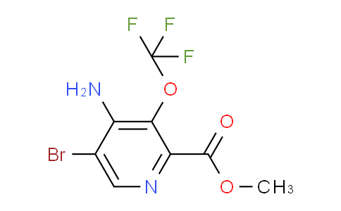 AM193479 | 1803918-33-3 | Methyl 4-amino-5-bromo-3-(trifluoromethoxy)pyridine-2-carboxylate