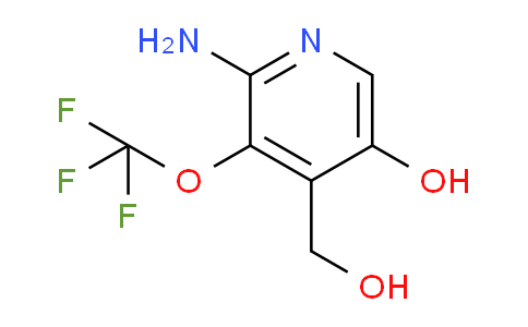 2-Amino-5-hydroxy-3-(trifluoromethoxy)pyridine-4-methanol