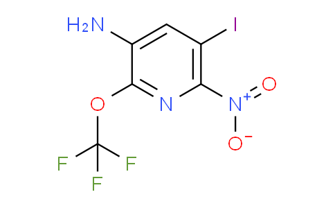 3-Amino-5-iodo-6-nitro-2-(trifluoromethoxy)pyridine