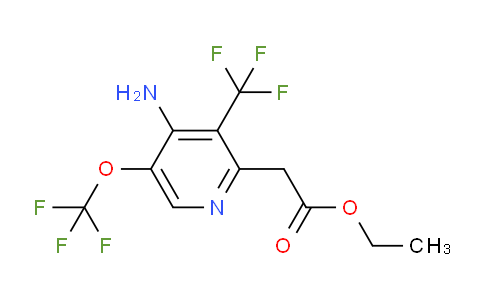 AM19351 | 1803657-16-0 | Ethyl 4-amino-5-(trifluoromethoxy)-3-(trifluoromethyl)pyridine-2-acetate