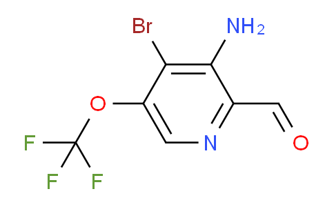 AM193510 | 1804018-57-2 | 3-Amino-4-bromo-5-(trifluoromethoxy)pyridine-2-carboxaldehyde
