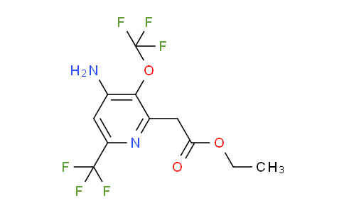 AM19352 | 1806001-50-2 | Ethyl 4-amino-3-(trifluoromethoxy)-6-(trifluoromethyl)pyridine-2-acetate