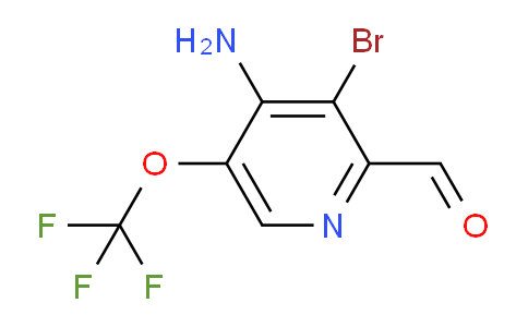 AM193529 | 1804524-75-1 | 4-Amino-3-bromo-5-(trifluoromethoxy)pyridine-2-carboxaldehyde