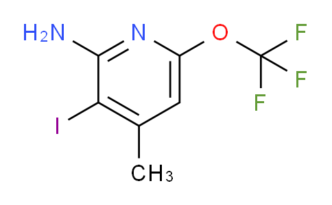 AM193545 | 1804389-55-6 | 2-Amino-3-iodo-4-methyl-6-(trifluoromethoxy)pyridine