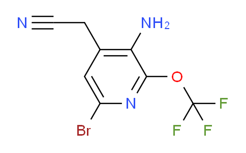 AM193552 | 1804611-57-1 | 3-Amino-6-bromo-2-(trifluoromethoxy)pyridine-4-acetonitrile