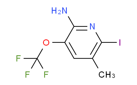 AM193561 | 1803531-45-4 | 2-Amino-6-iodo-5-methyl-3-(trifluoromethoxy)pyridine