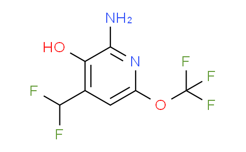 AM193566 | 1804589-41-0 | 2-Amino-4-(difluoromethyl)-3-hydroxy-6-(trifluoromethoxy)pyridine