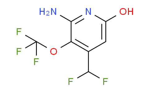 2-Amino-4-(difluoromethyl)-6-hydroxy-3-(trifluoromethoxy)pyridine