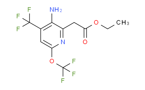 AM19357 | 1804391-95-4 | Ethyl 3-amino-6-(trifluoromethoxy)-4-(trifluoromethyl)pyridine-2-acetate
