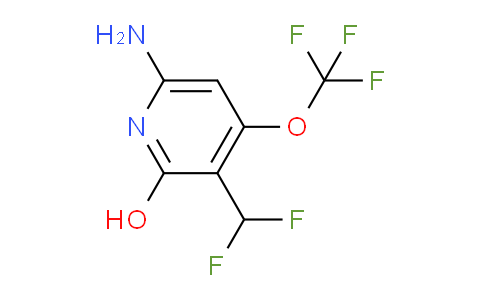 6-Amino-3-(difluoromethyl)-2-hydroxy-4-(trifluoromethoxy)pyridine