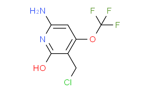 6-Amino-3-(chloromethyl)-2-hydroxy-4-(trifluoromethoxy)pyridine