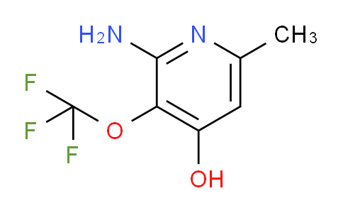 2-Amino-4-hydroxy-6-methyl-3-(trifluoromethoxy)pyridine
