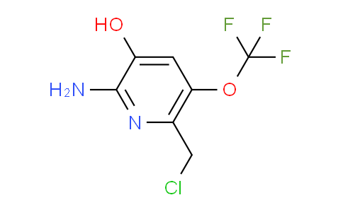 2-Amino-6-(chloromethyl)-3-hydroxy-5-(trifluoromethoxy)pyridine
